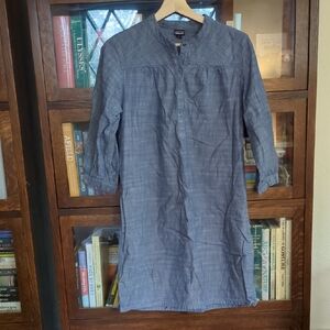 Patagonia Denim Dress With Pockets Size 4
